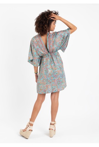 VESTIDO CELESTE HASSINA... 2