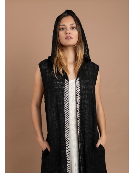 CHALECO ZOYA BLACK