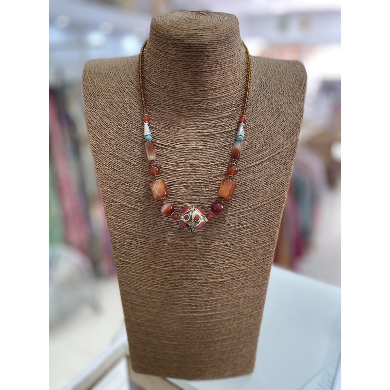 Collar India Piedras