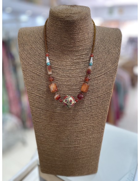 Collar India Piedras