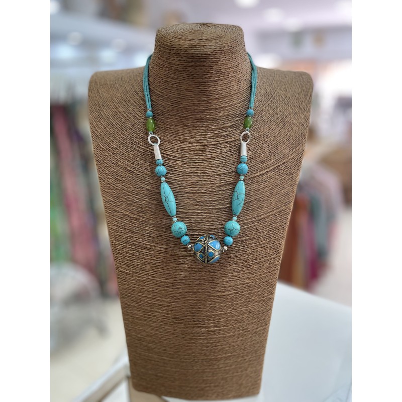 Collar India Piedras