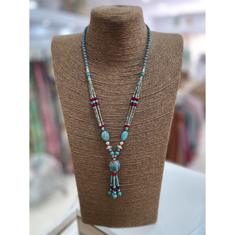 Collar India Piedras