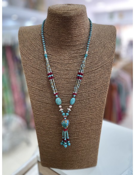 Collar India Piedras