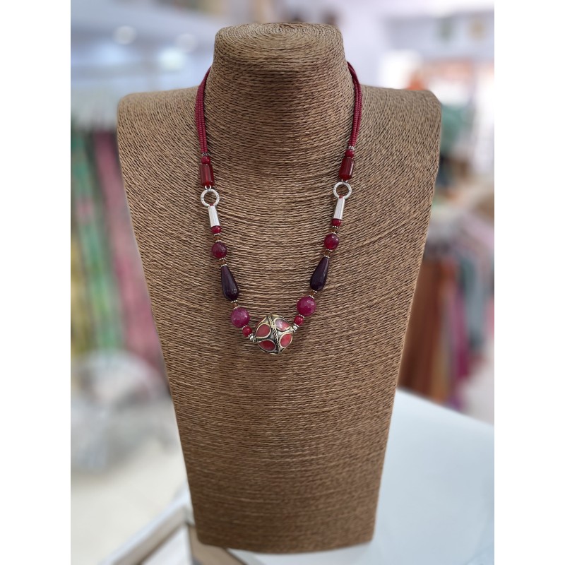 Collar India Piedras