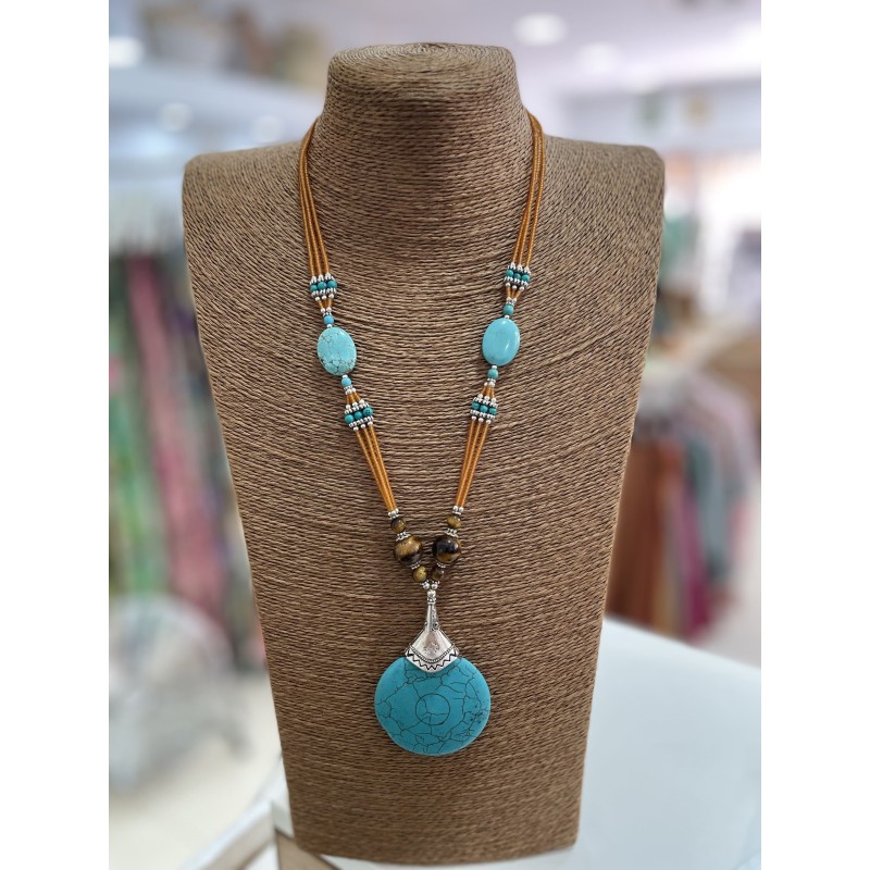 Collar India Piedras