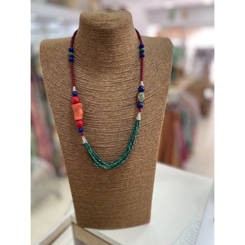 Collar India Piedras