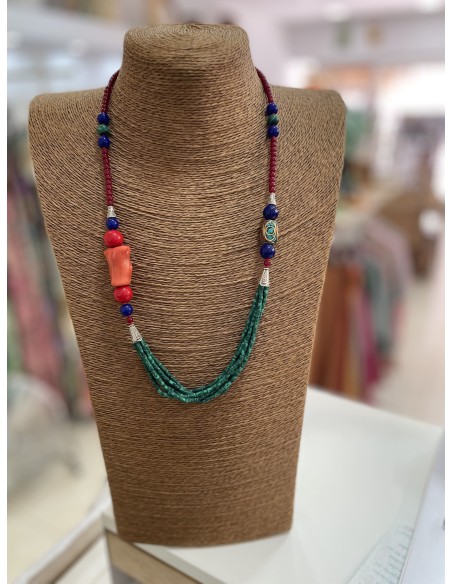 Collar India Piedras