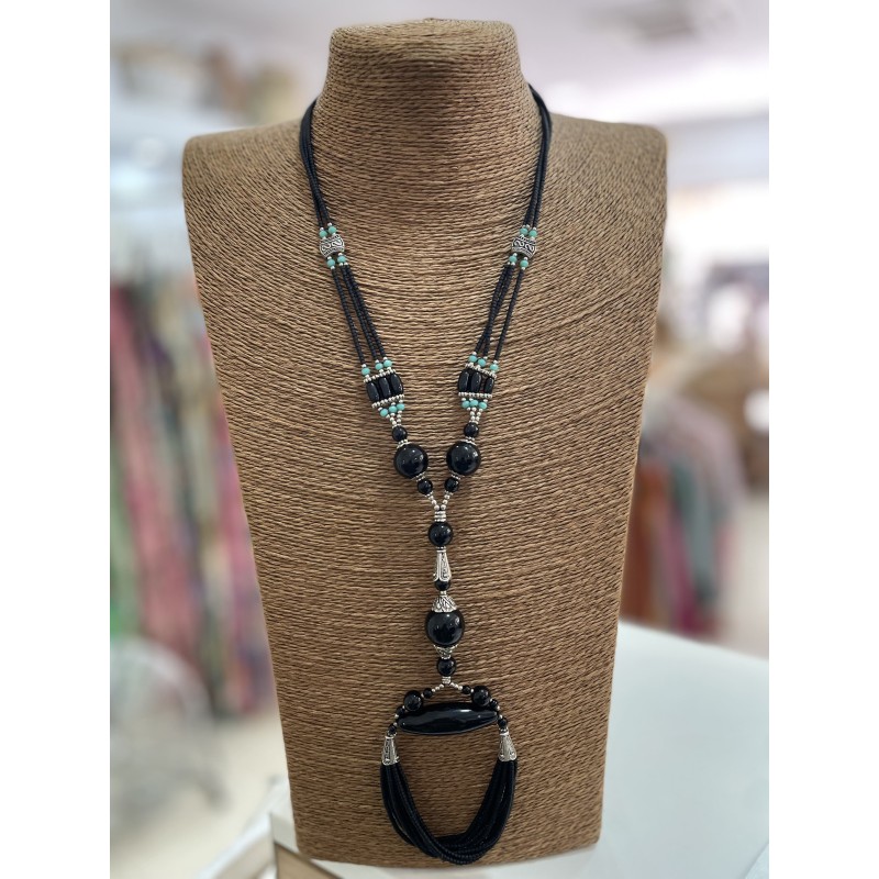 Collar India Piedras