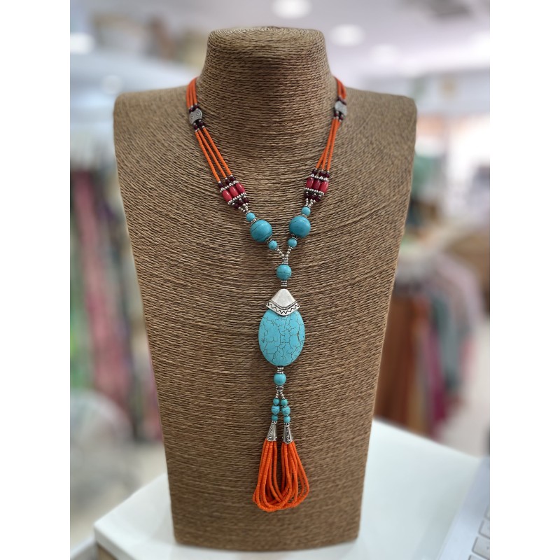 Collar India Piedras