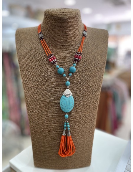 Collar India Piedras