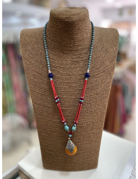 Collar India Piedras