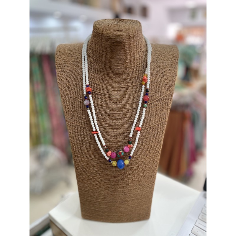 Collar India Piedras