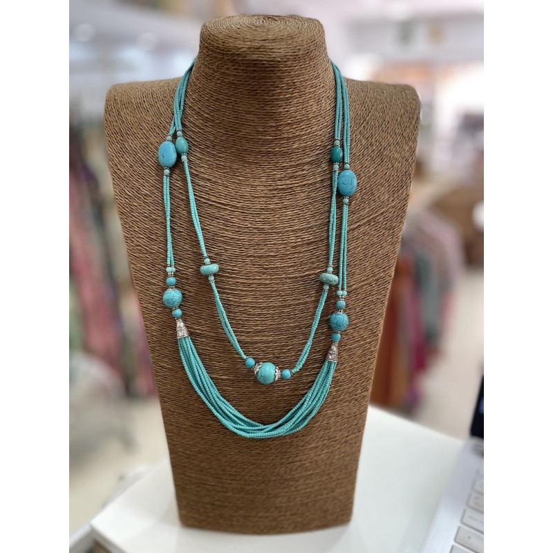 Collar India Piedras